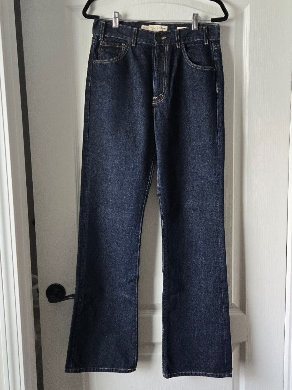 Nili Lotan Joan Jeans - 29x34 - High Rise Indigo Japanese Denim